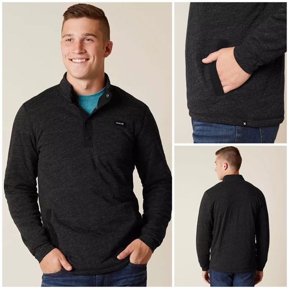 Hurley Other - Hurley Transit Track Henley Pullover